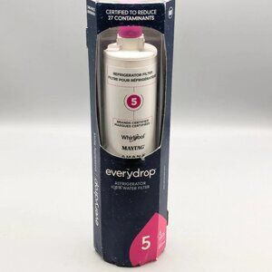 PACK OF 2 New Genuine Everydrop by Whirlpool Ice  Water Refrigerator Filter 5